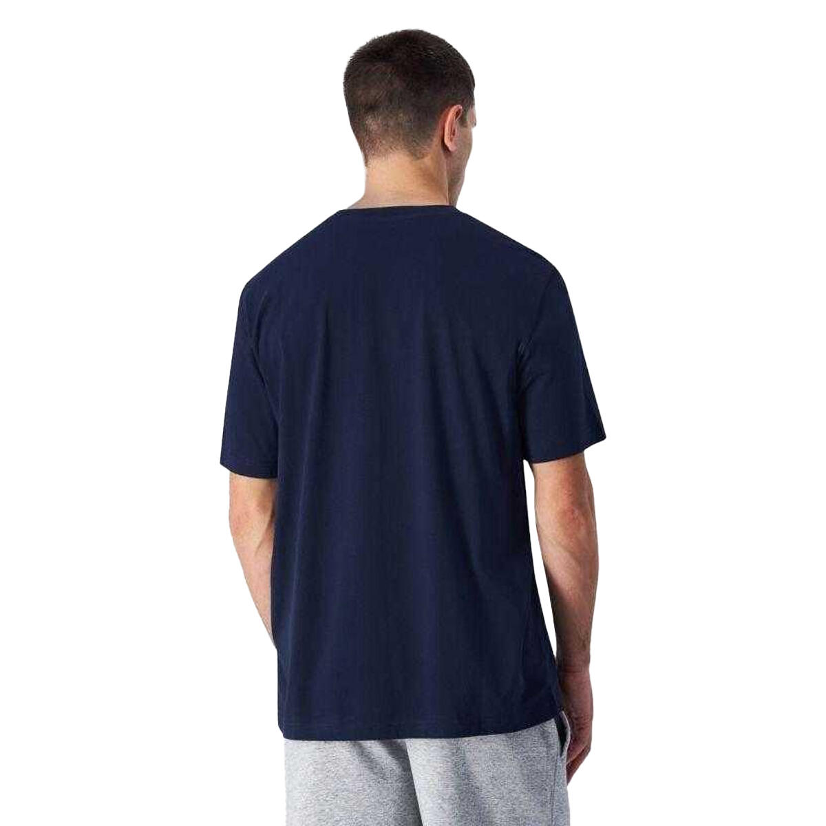 Herenlogo TShirt (Marineblauw) 3/4