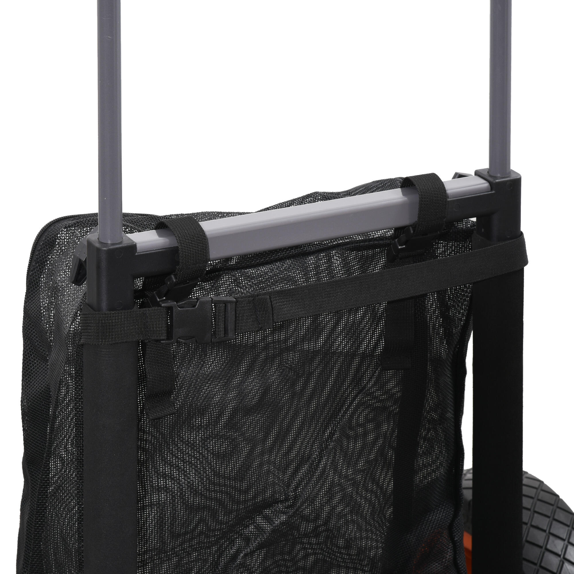Carro Playa Plegable SPORTNOW 82x67x119 cm Gris Oscuro 5/5