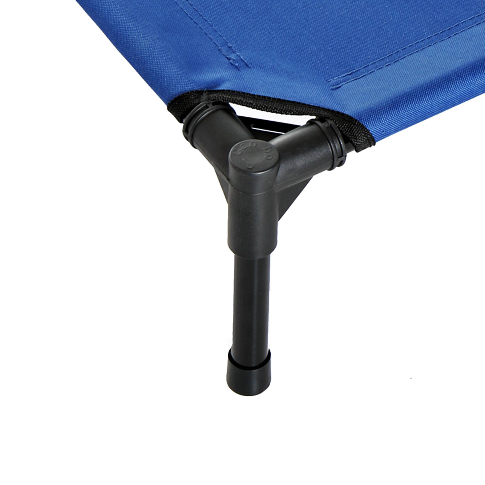 Cama Elevada Perros PawHut 92x76x18 cm Azul 5/5