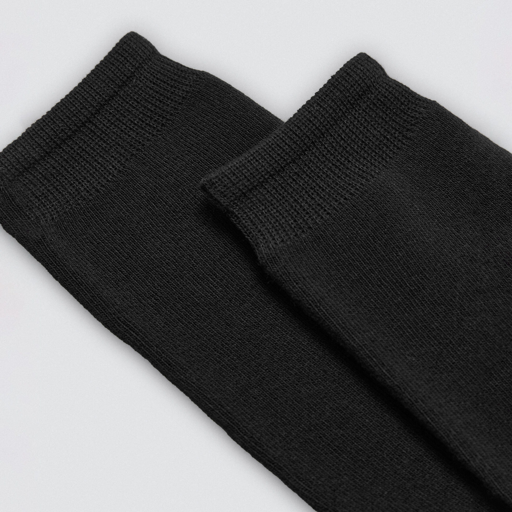 Pack 3 calcetines altos térmicos puño antipresión color negro 2/3