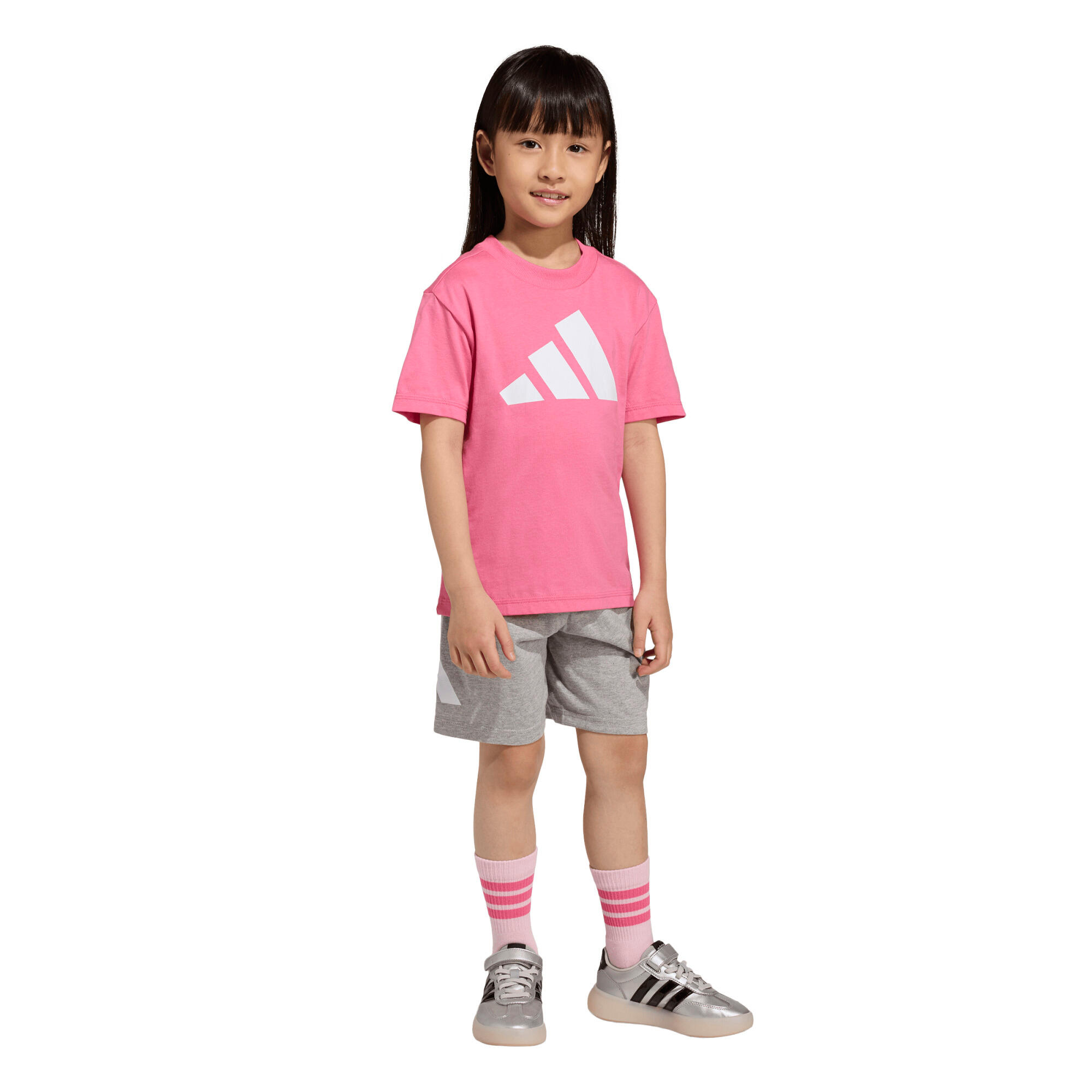 Conjunto de camiseta y pantalón corto para niño adidas Essentials 4/7