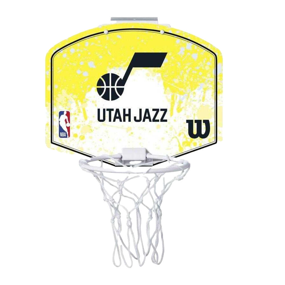 Mini tablica do koszykówki Wilson NBA Mini Hoop NBA Utah Jazz WZ6010102 2/2