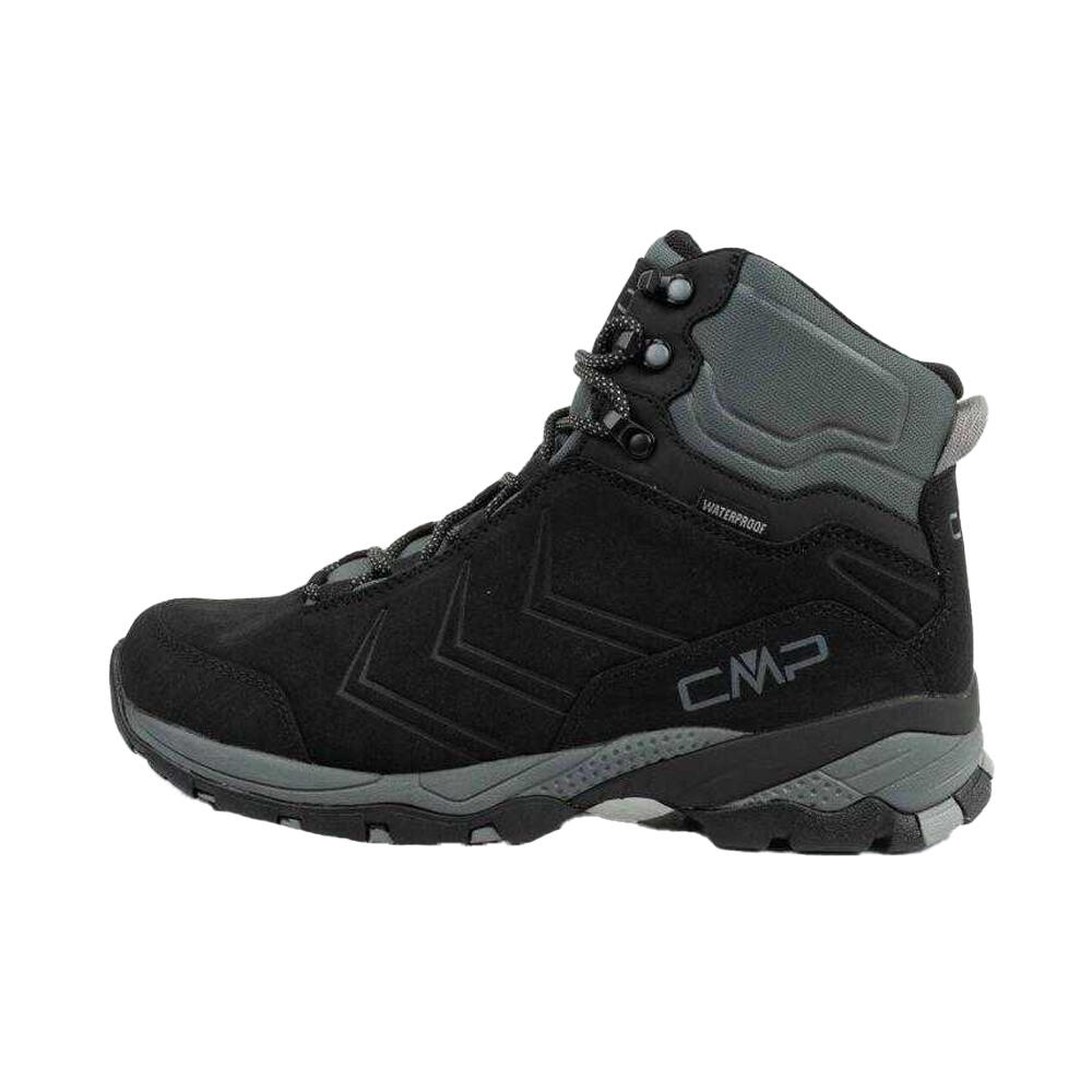 Botas a los Tobillos de Cueros Melnick para Hombre Negro 3/6