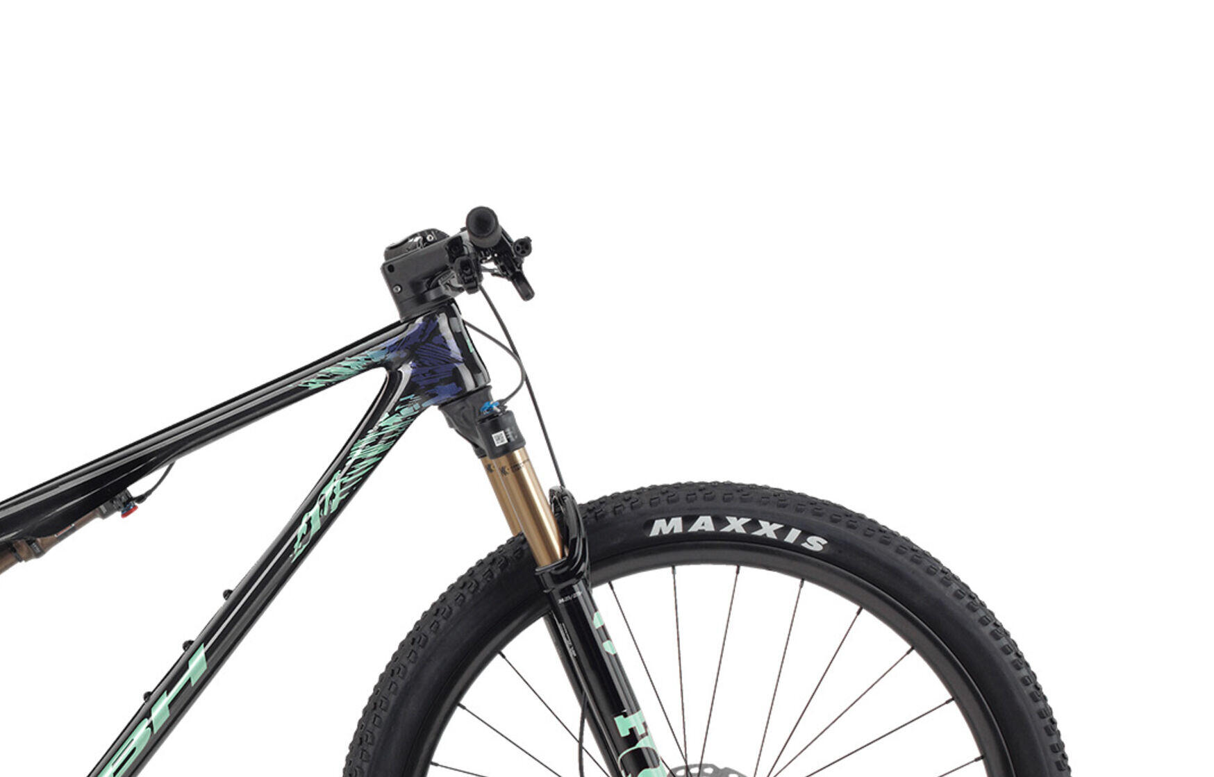 Bicicleta Mtb Bh Lynx Sls 8.0 (2026) negro-verde 2/4