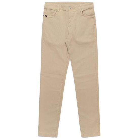 Pantaloni da uomo in cotone marrone da lifestyle