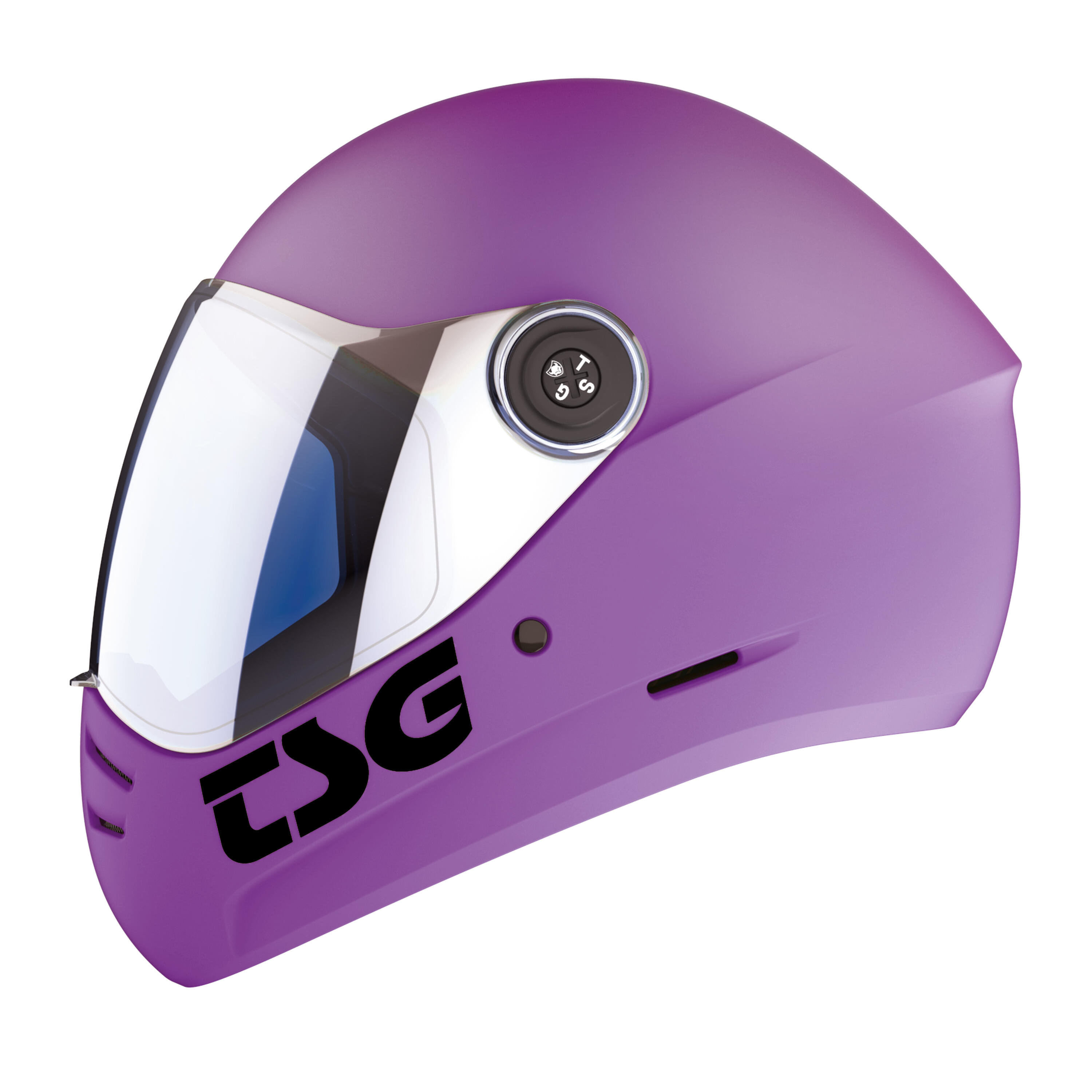 Casque Pass 2.0 Solid - Satin Royal Liac - Taille XXL - TSG 3/5