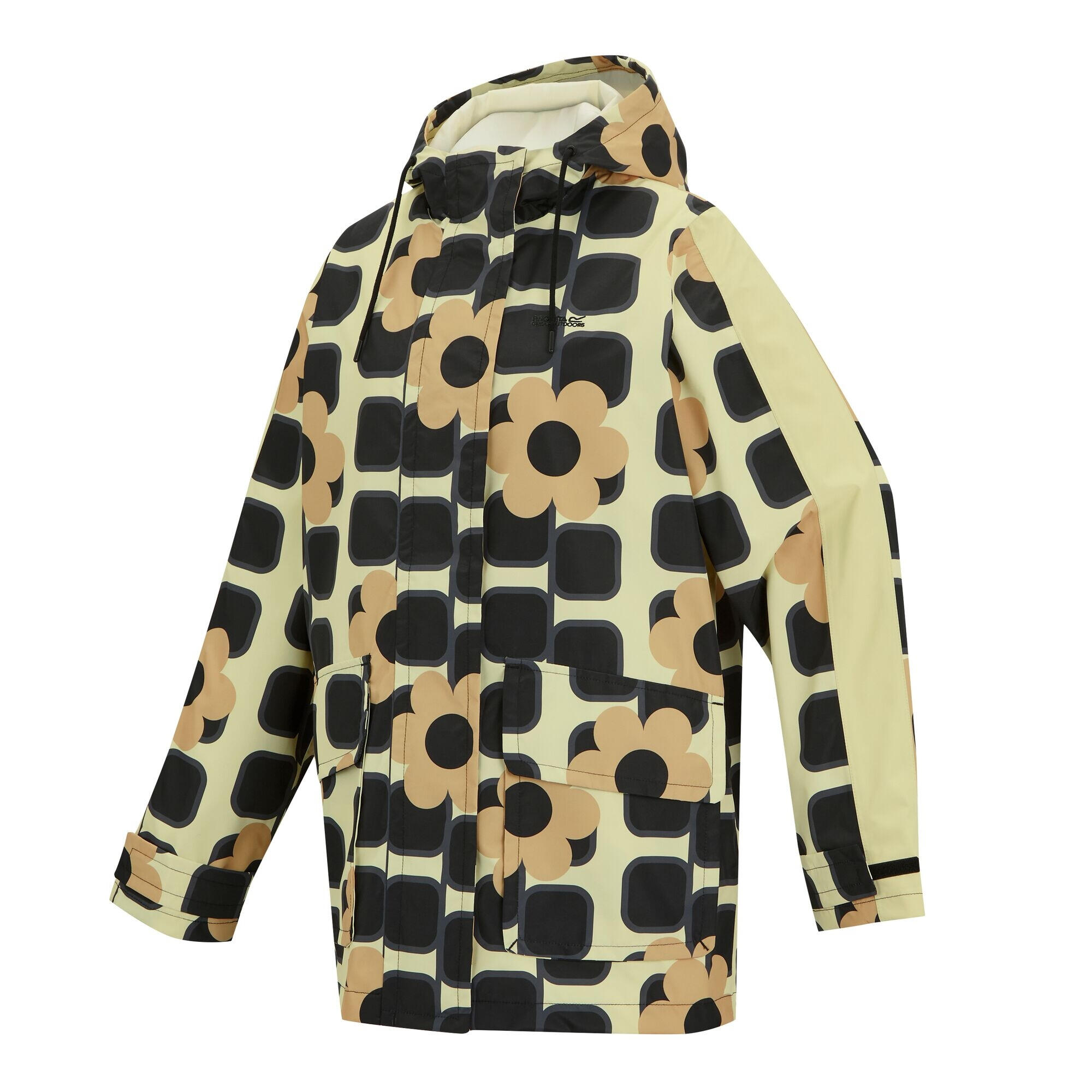 Chaqueta Impermeable Orla Kiely Diseño Flor cuadrada gigante para Mujer 3/5