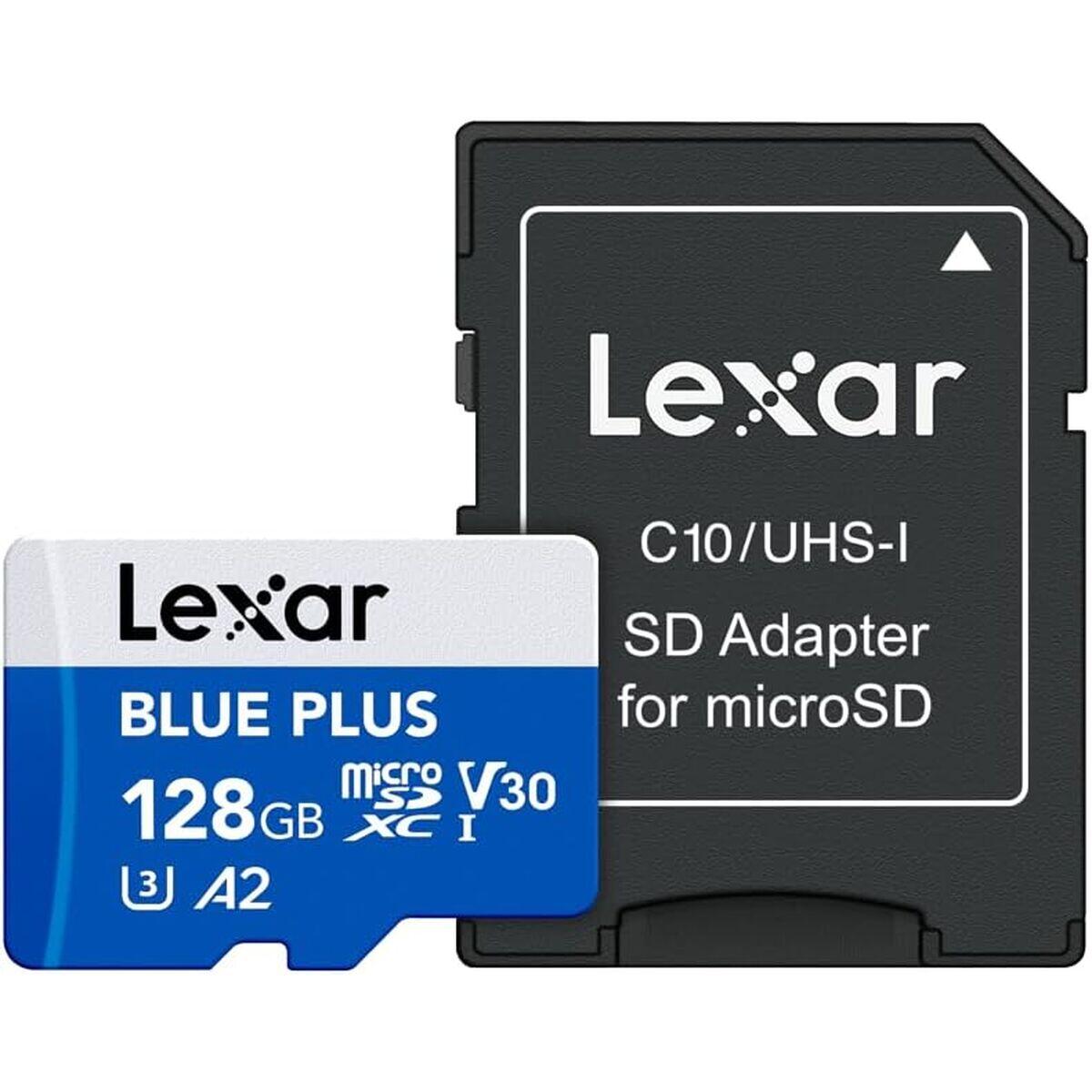 Mikro SD Speicherkarte mit Adapter LEXAR LMSBLPL128G-BNANG 128 GB 2/3