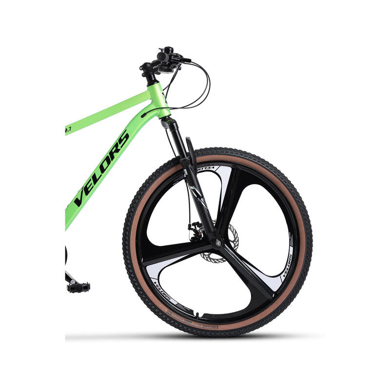 Bicicleta MTB Power , roata 27.5 inch din magneziu, verde