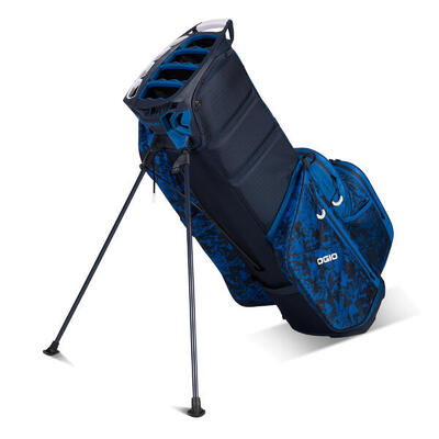 All elements hybrid waterdichte golftas - cartbag - rood wit blauw