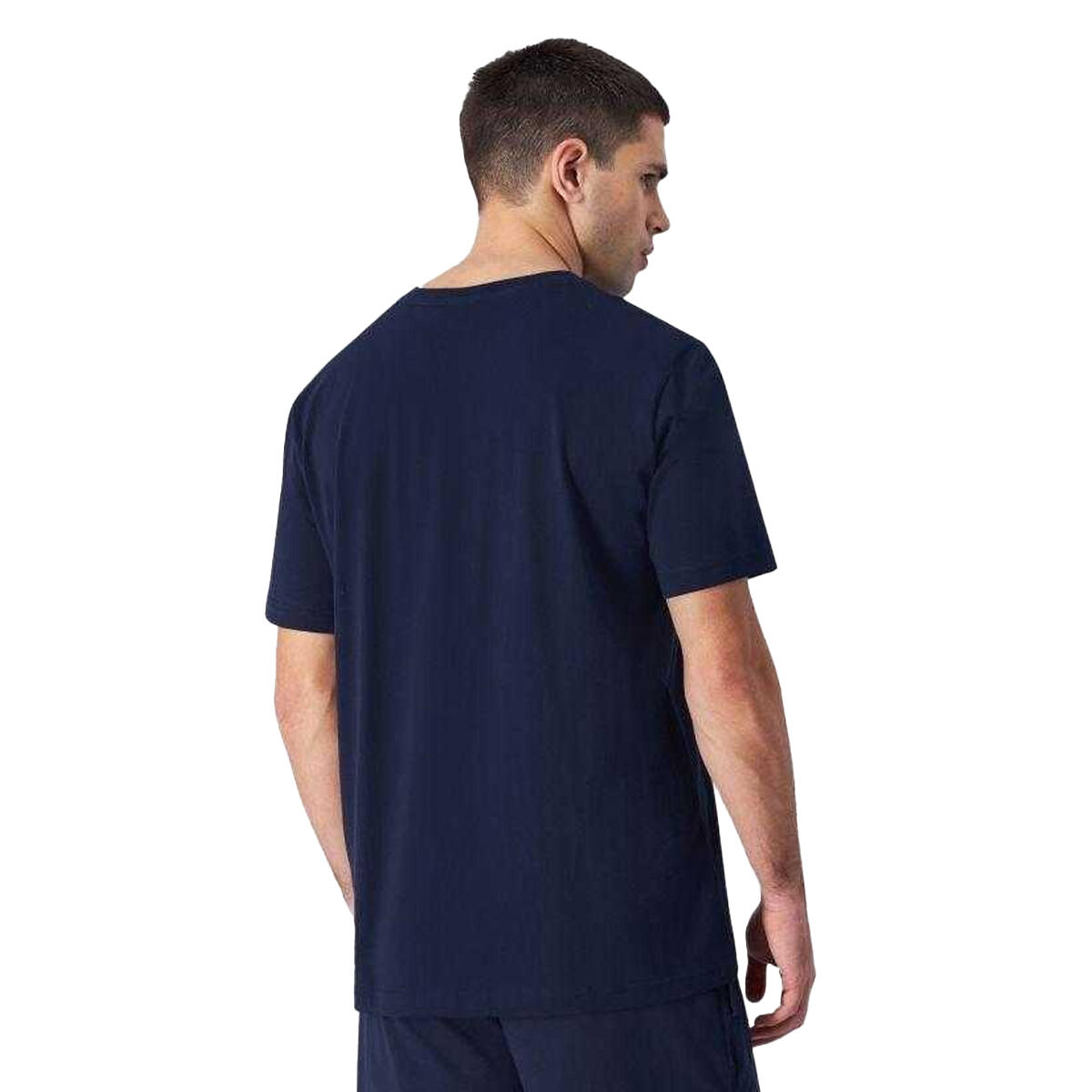 Maglietta Maniche Corte Uomo Champion Blu Navy 3/4