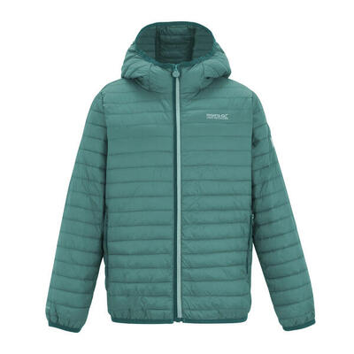 Childrens/kids hillpack hooded jacket (roze waas)