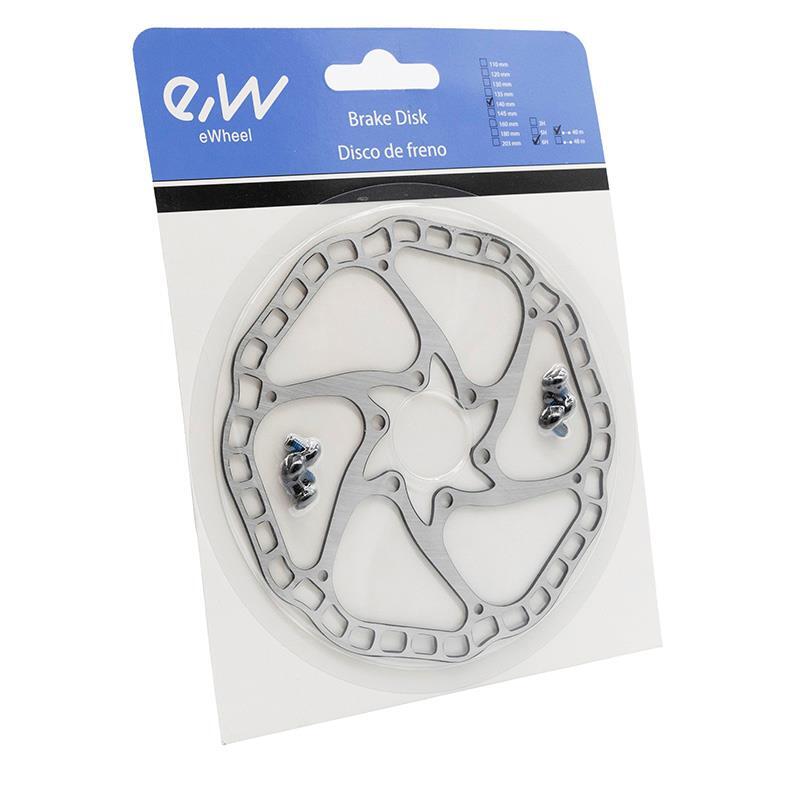 Disco de freno EWD001 140mm 6H plata 4/4