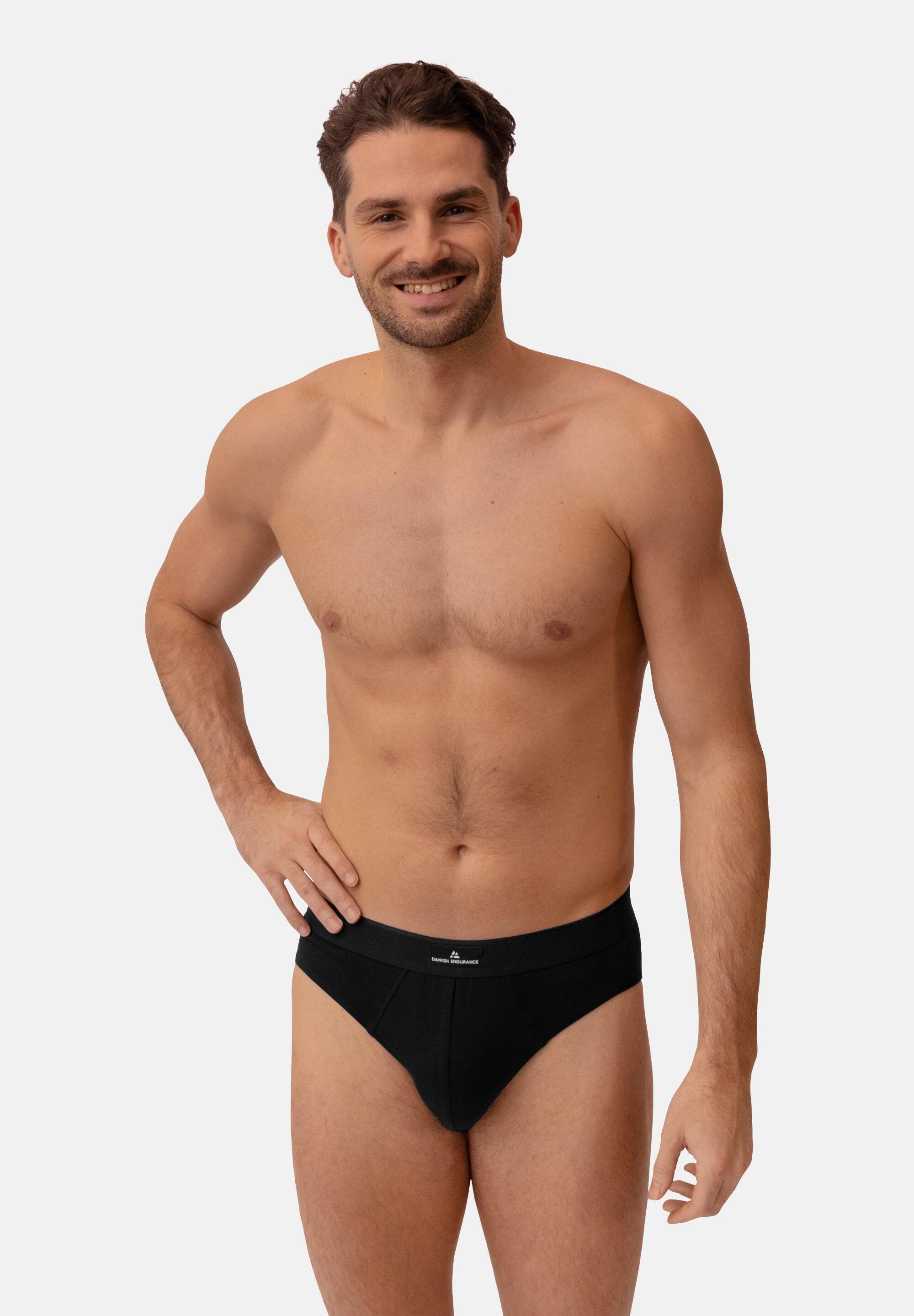 Slip classici in cotone da uomo morbidi ed elastici 6 paia 3/6