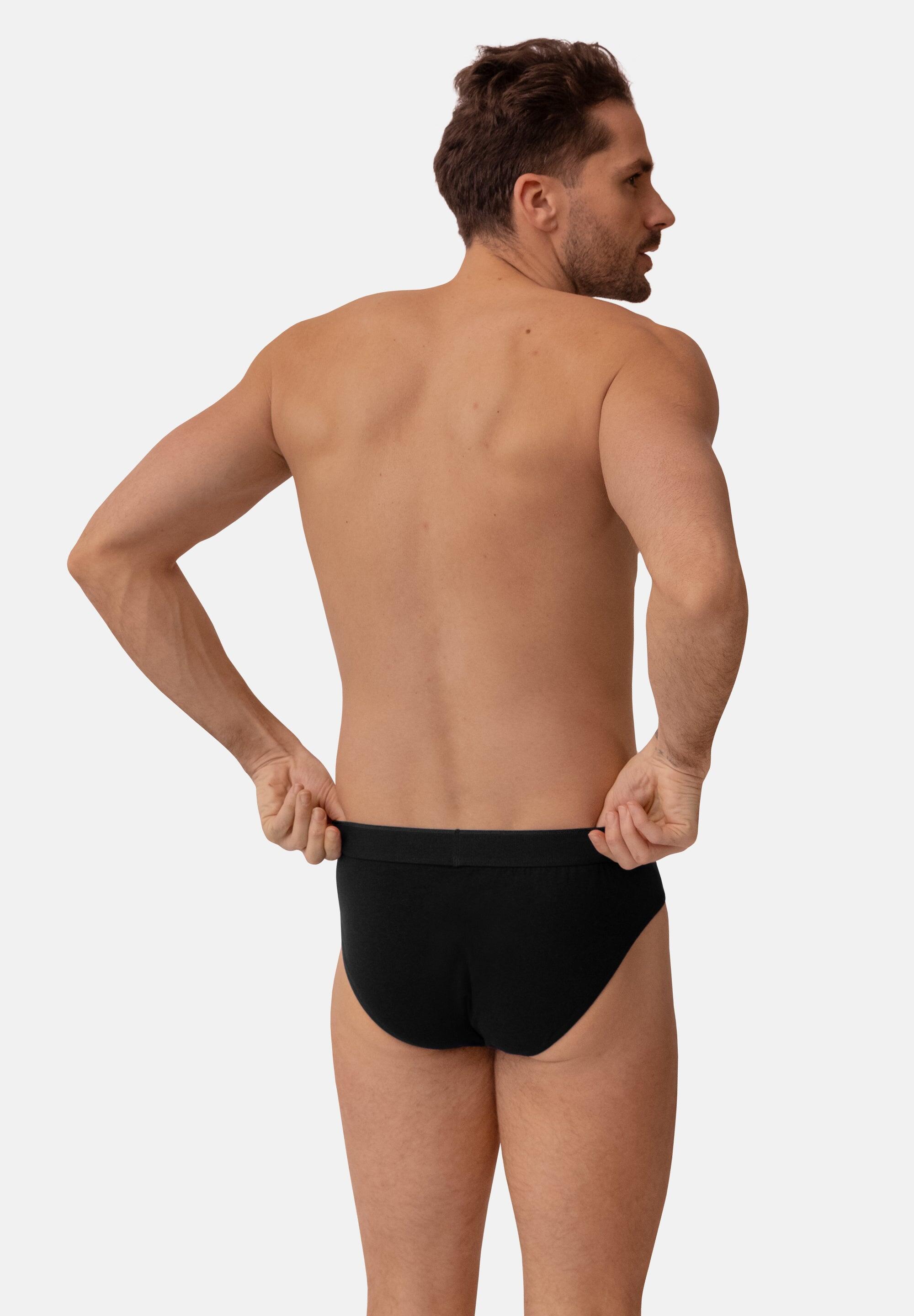 Slip classici in cotone da uomo morbidi ed elastici 6 paia 4/6