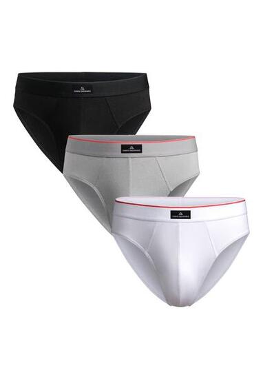 Slips classiques en coton doux et extensible pour homme 6 paires