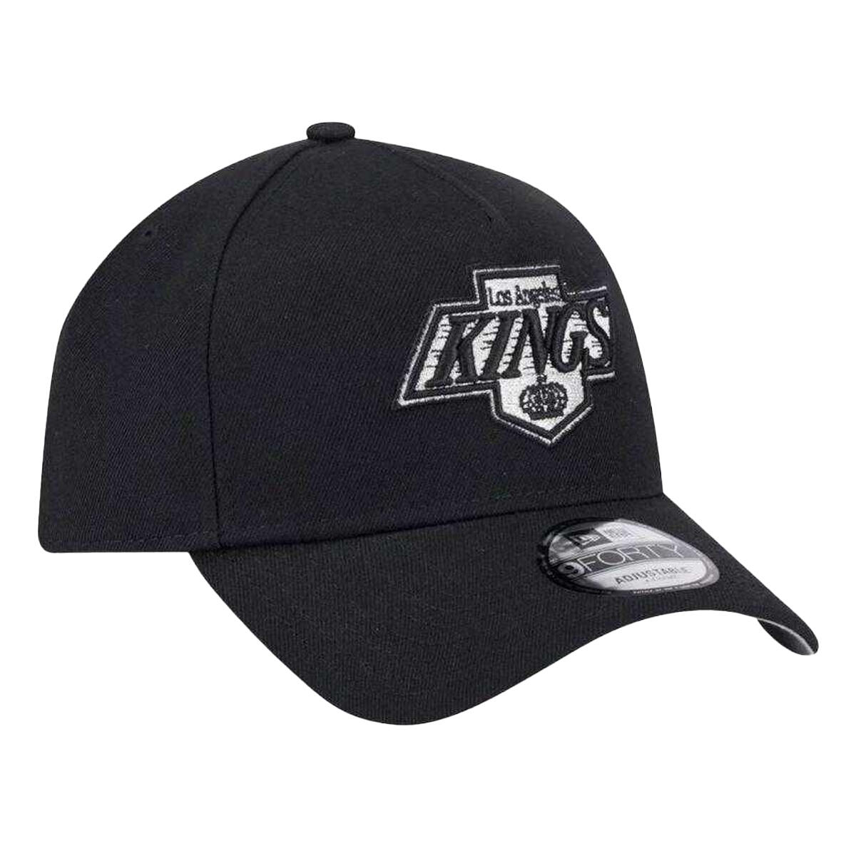 Gorra 9Forty Diseño Los Angeles Kings Negro 3/4