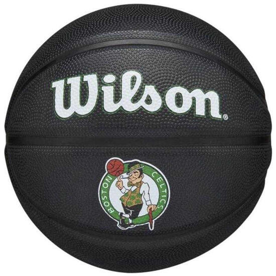 Mini Ballon De Basket Motif/style Boston Celtics TEAM TRIBUTE Enfant (Noir)