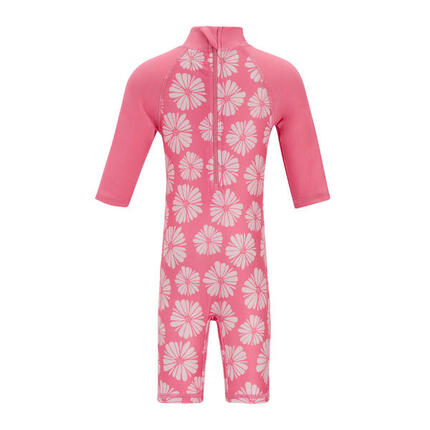 Ensemble De Bain Antiirritation Motif/style Imprimé Floral Enfant (Rose)