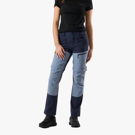 Pantalon randonnée femme extérieur coupe-vent respirant Lofoten Stretch Zip-Off