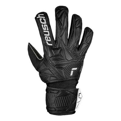 Attrakt resist keepershandschoenen voor kinderen/kinderen (zwart)