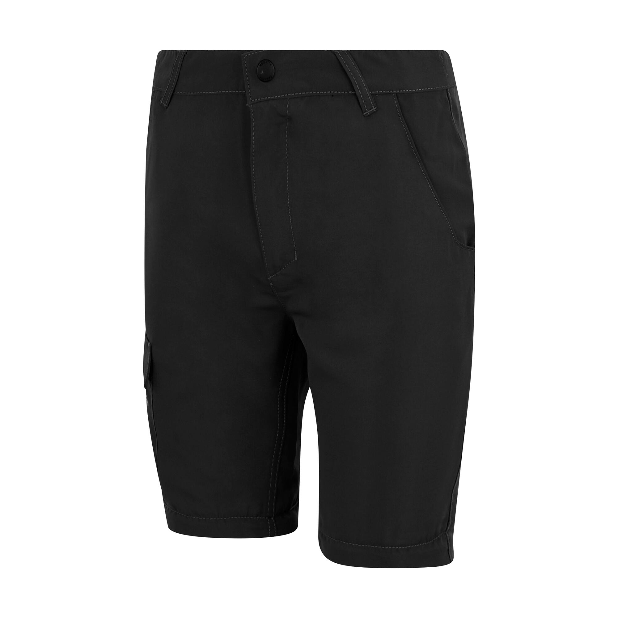 Pantalone Cerniera Rimovibile Bambini Regatta Sorcer III Nero 3/5