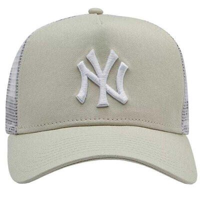 Heren 9forty new york yankees trucker cap (beige)