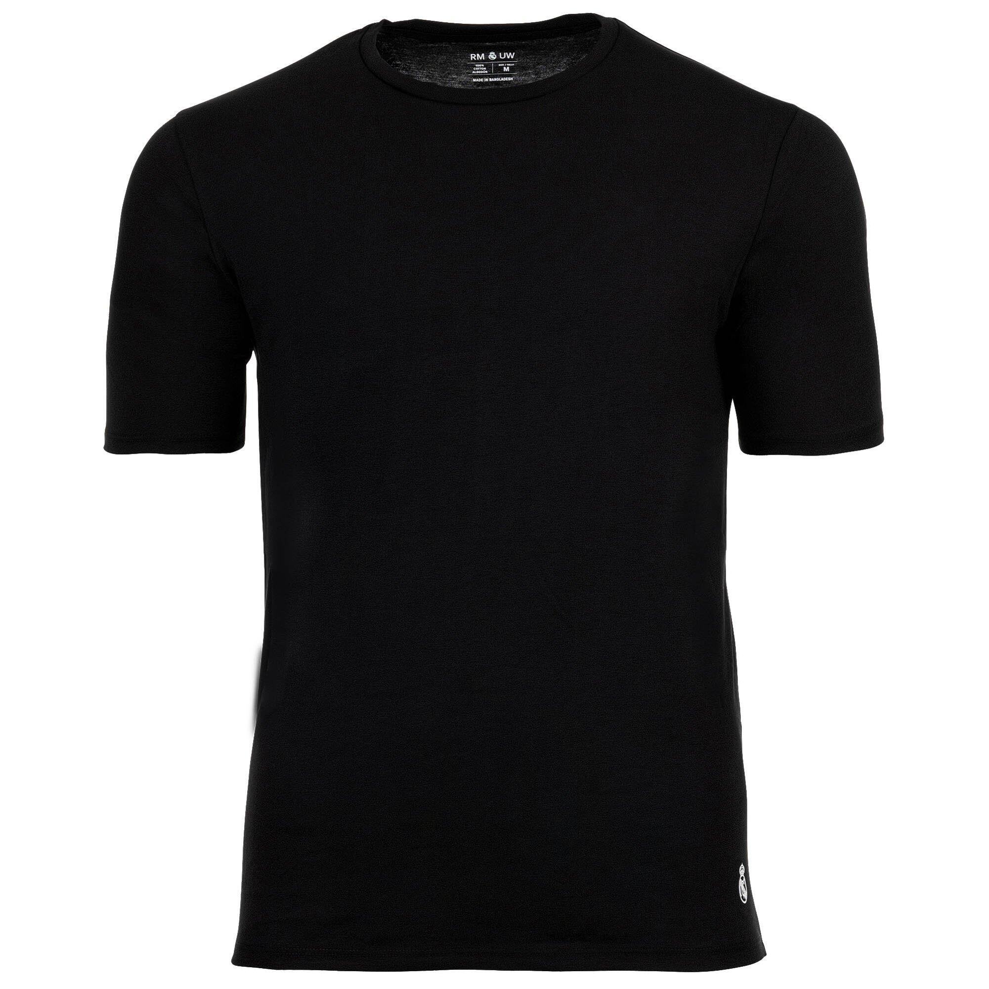 T-Shirt Herren 5er Pack Bequem sitzend-RM Undershirt U-Neck 5-Pack 5/7
