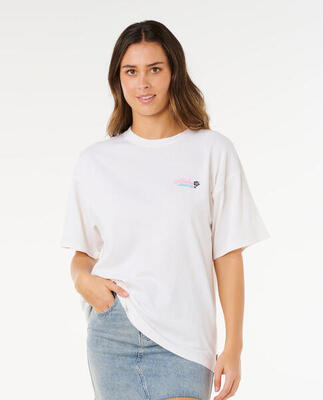 Rip curl aloha heritage tee - bone