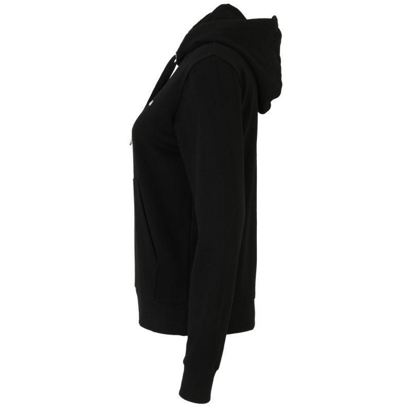 Felpa Con Cappuccio Donna Fila Lierna Nero 3/4