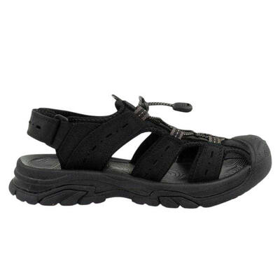 Leren sandalen heren (zwart)