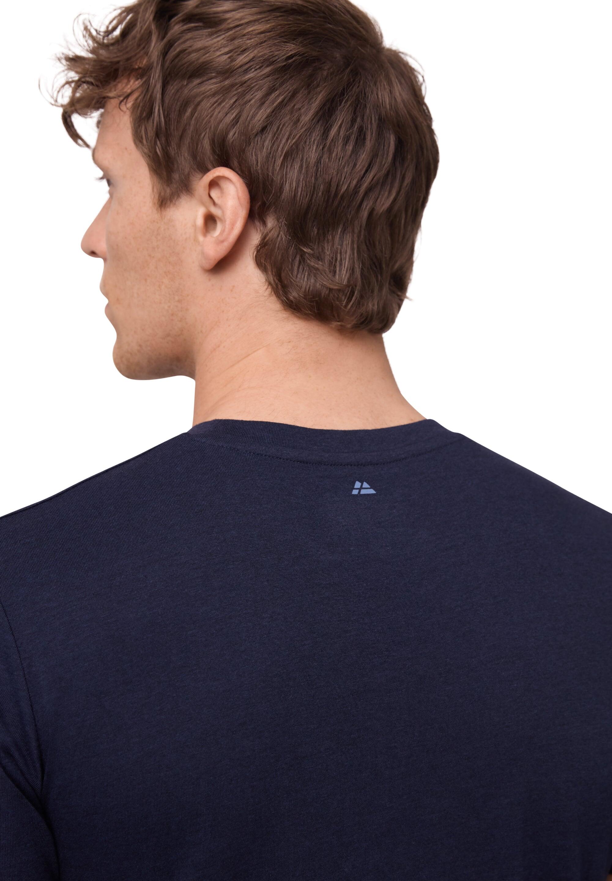 Camiseta de cuello redondo de modal para hombre, suave, pack de 2 5/6