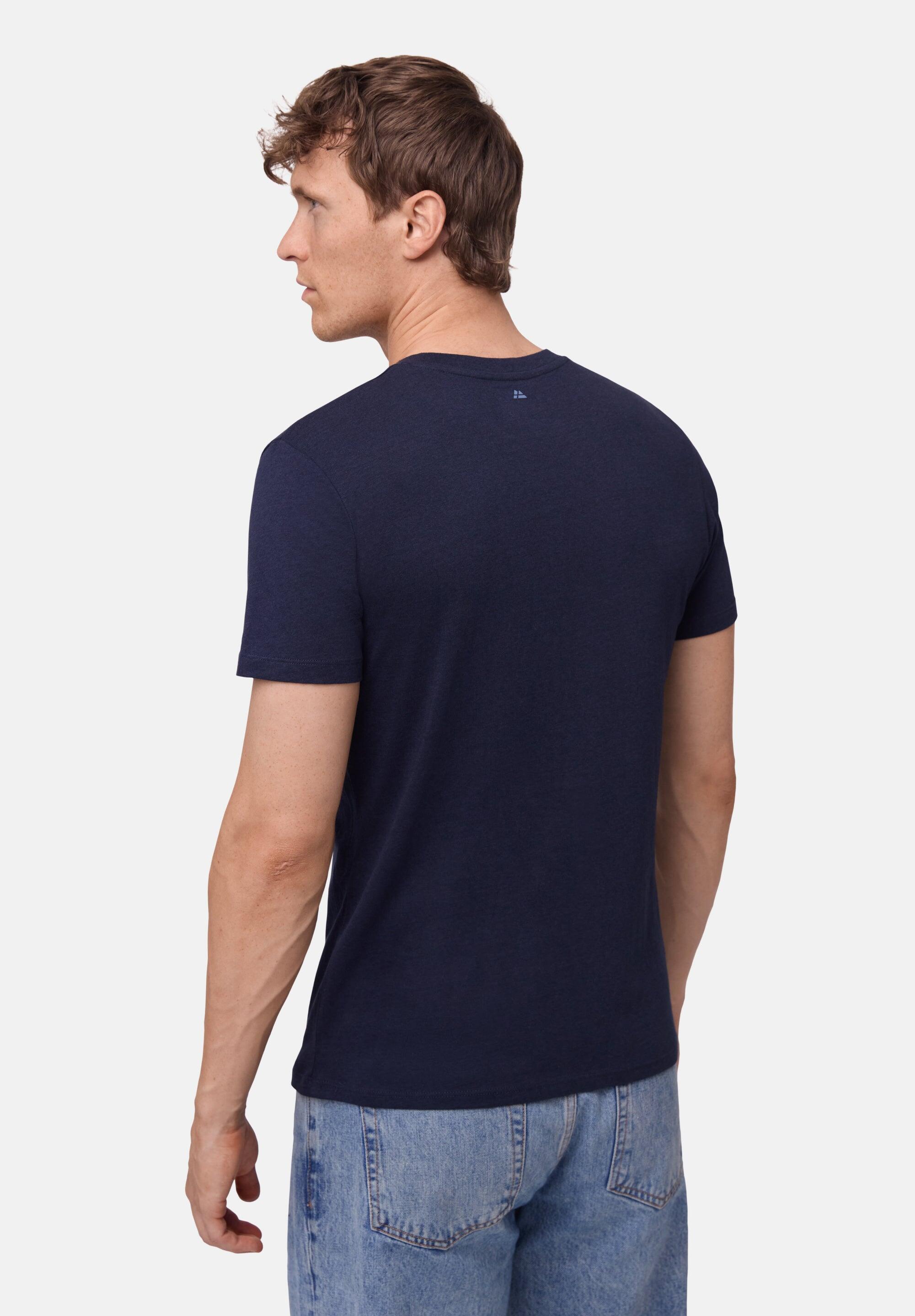 Camiseta de cuello redondo de modal para hombre, suave, pack de 2 4/6