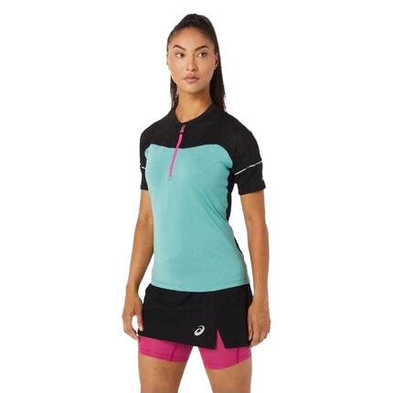 Tshirt FUJITRAIL Femme (Noir / Bleu)