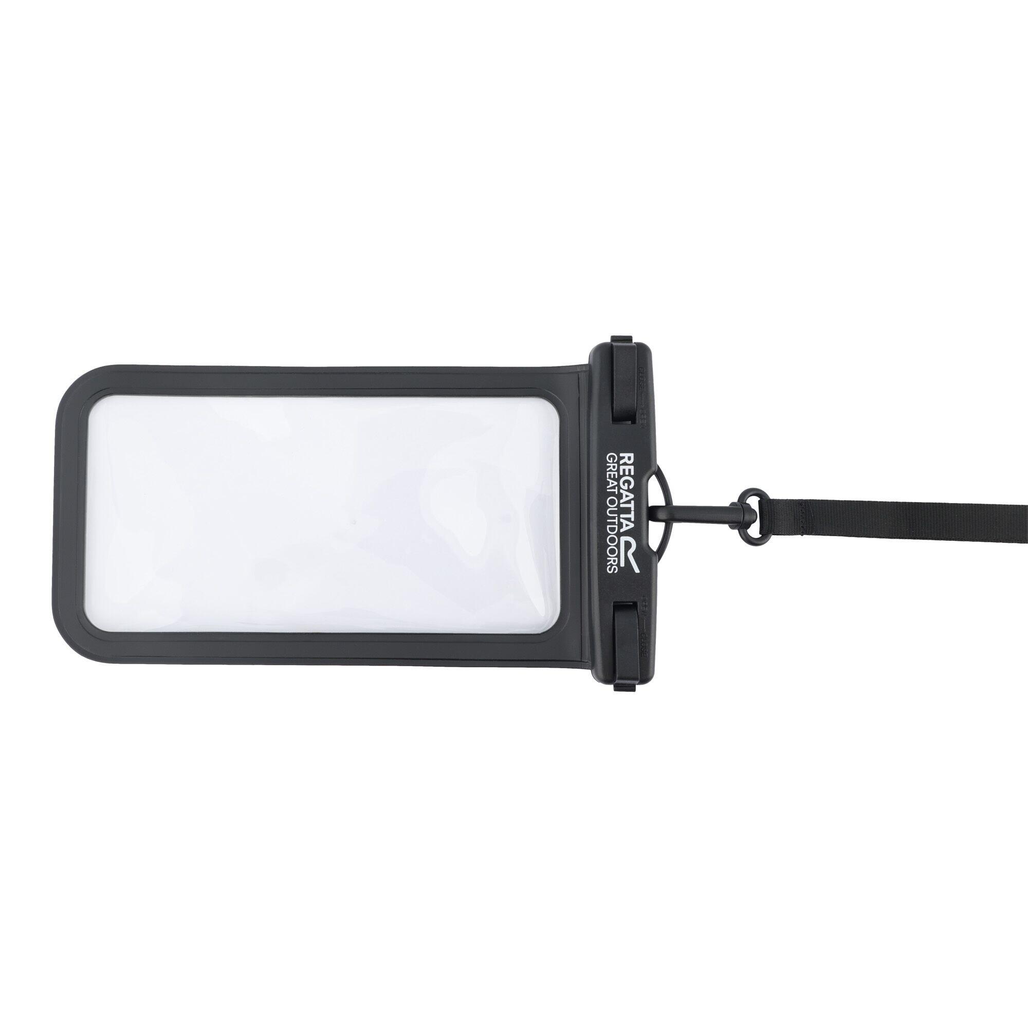 Logo Waterproof Phone Case (Black) 4/5
