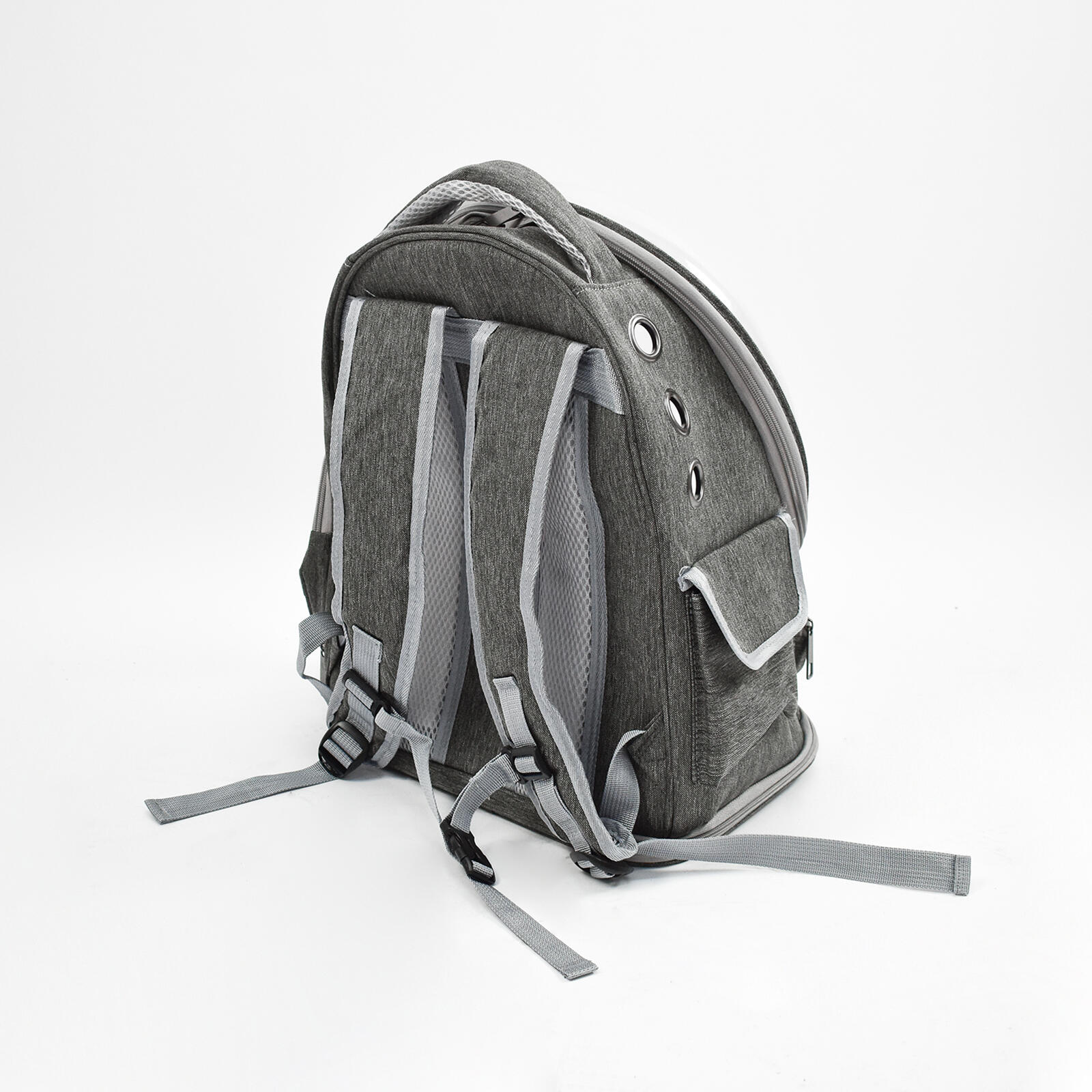 Mochila de transporte con burbuja para perro/gato 6/7