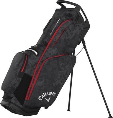 Callaway Fairway 14 HD 26 Sacca da golf con treppiede mimetico nero/rosso