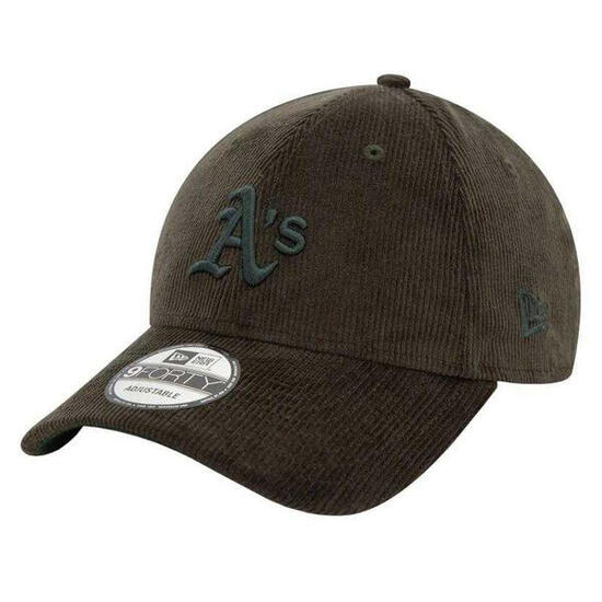 Cappellino Da Baseball Atletica Oakland Corda Uomo New Era 9Forty Nero