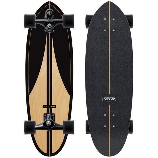 Surfskate Complet - Black Label C7 32 - Carver
