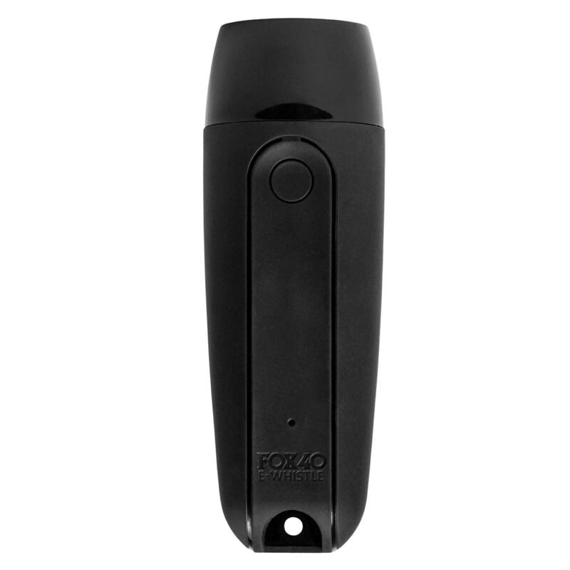 Fluier Fox 40 Electronic cu acumulator reincarcabil negru