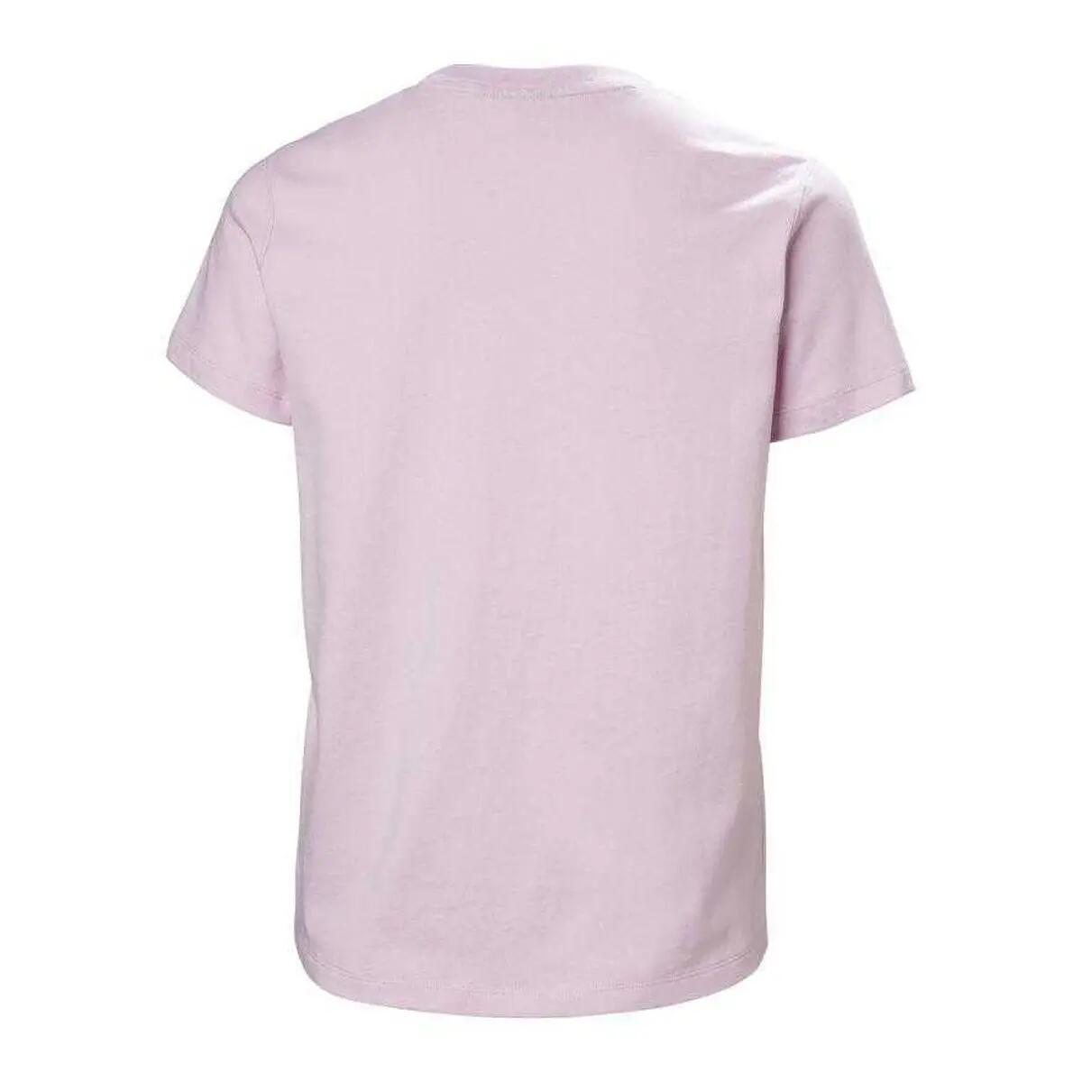 Tshirt Motif/style Graphique CORE Femme (Rose) 3/4