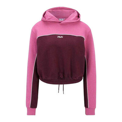 Dames laagna hoodie (rood/roze)