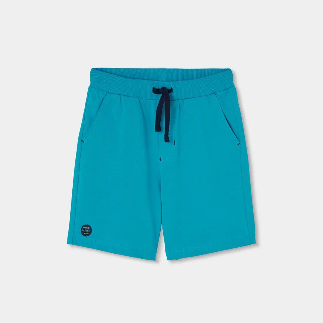 Conjuntos de verano de gimnasia kids niño boboli azul 4/7