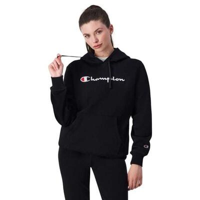 Felpa Con Cappuccio Logo Grande Donna Champion Violetto