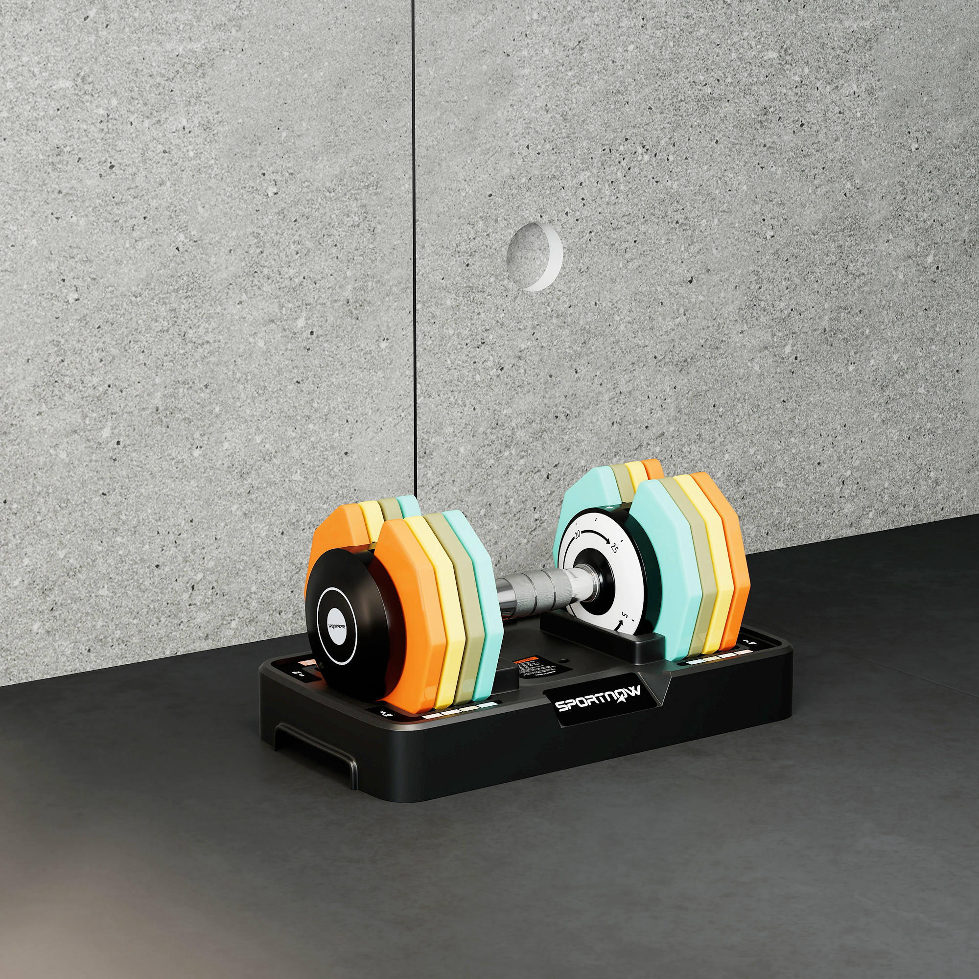 Conjunto de Halteres SPORTNOW Multicolor 2/5