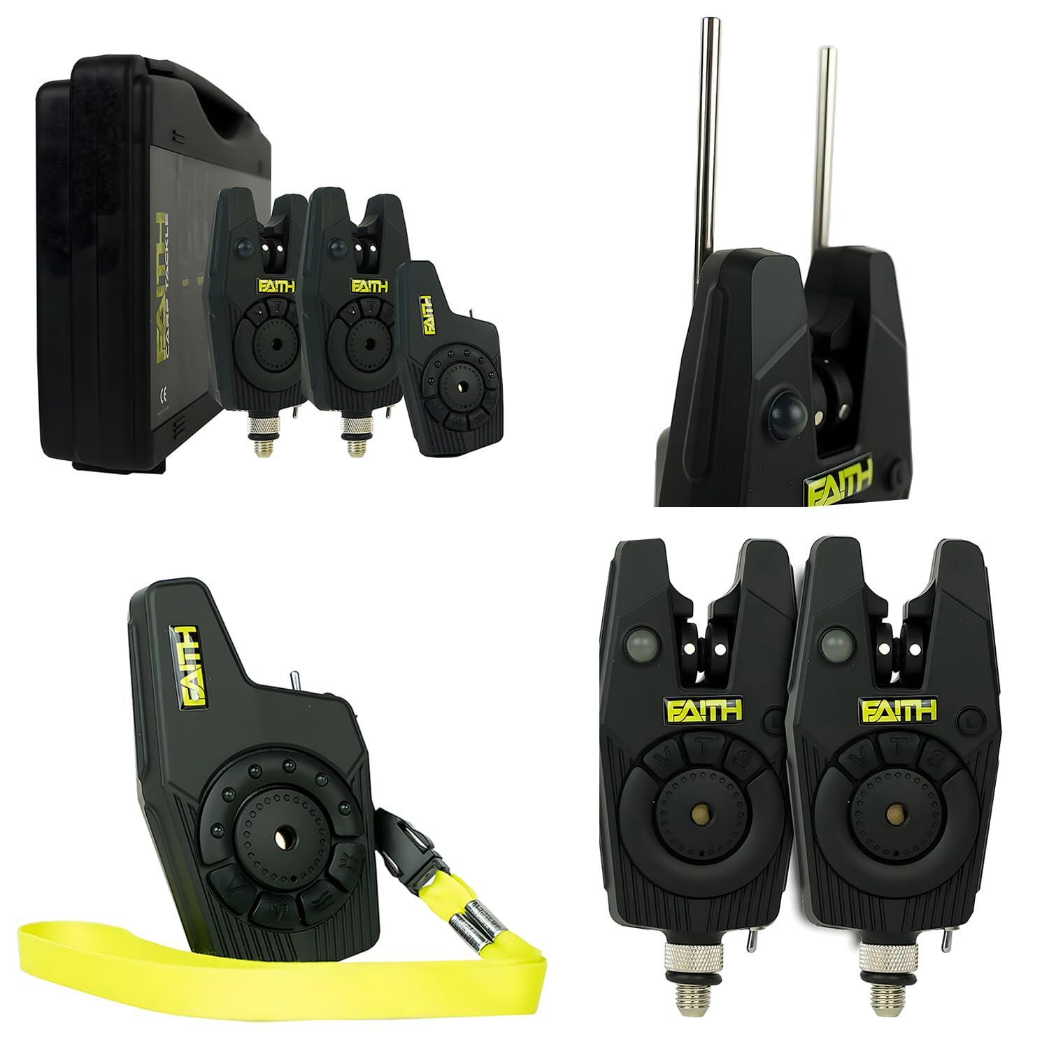 Detector set segnalatori 2+1 wireless 220m LED valigetta 7/7