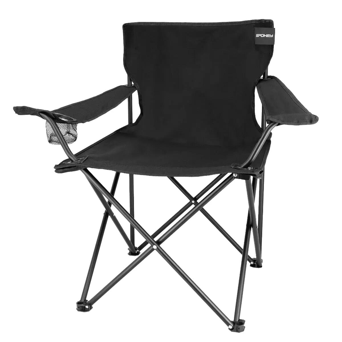 Chaise De Camping ANGLER (Noir) 2/4