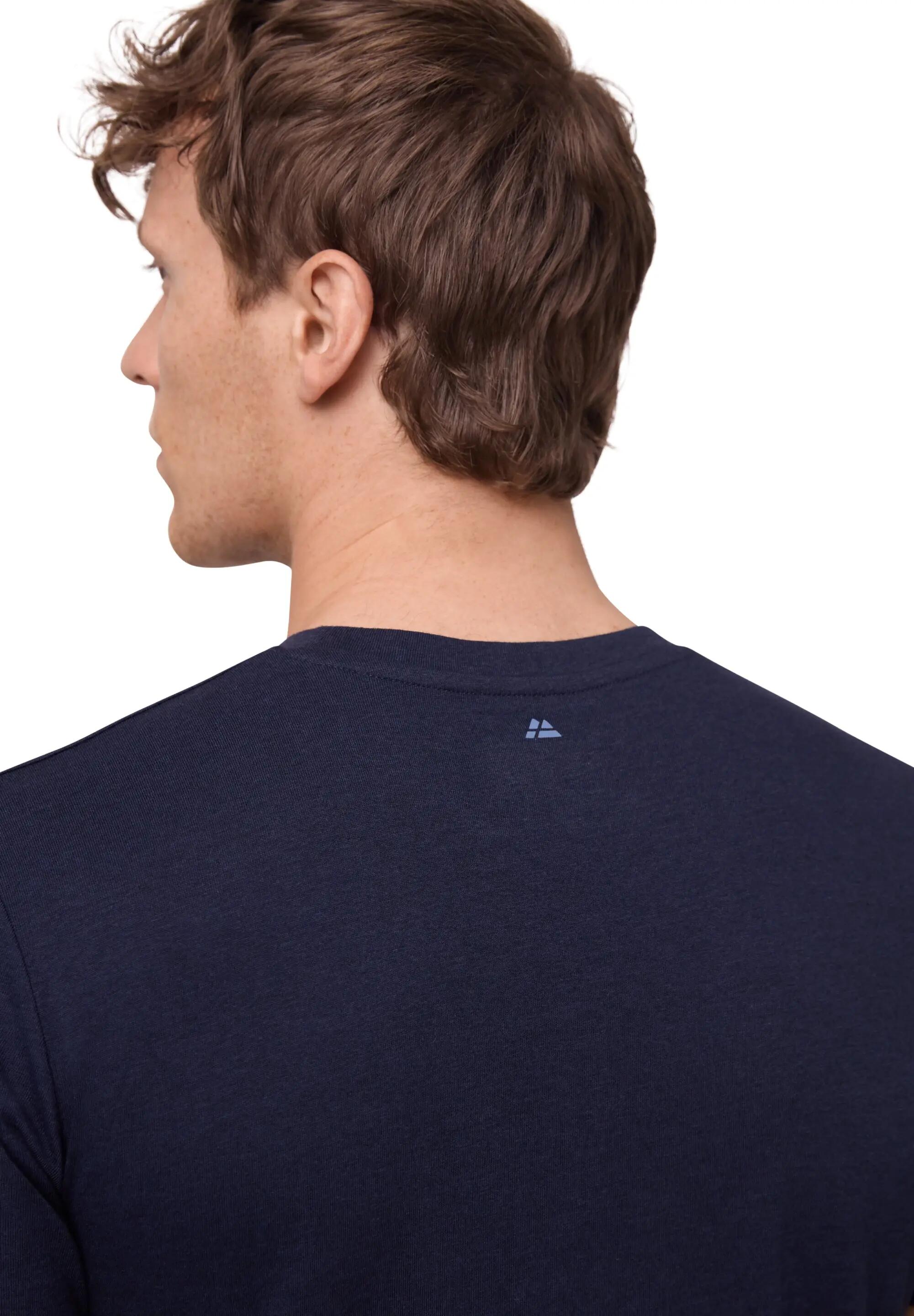 T‑shirt homme col rond en modal, doux, lot de 2 5/6