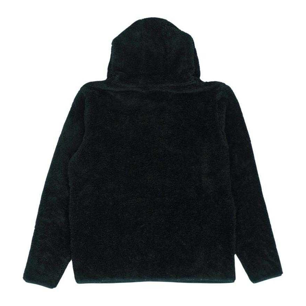 Heren Logo Fleece Hoodie (Zwart) 2/3