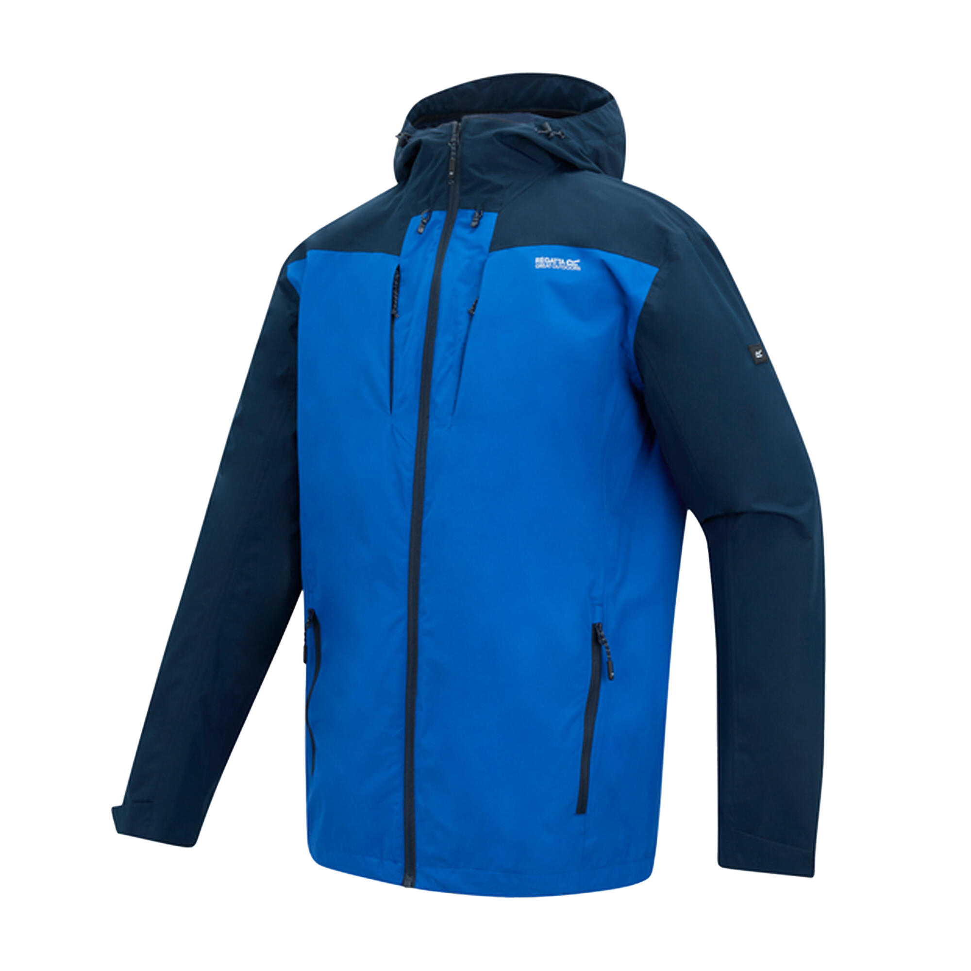 Veste Imperméable Motif/style Blocs De Couleurs CALDERDALE Homme (Bleu Olympien 3/5